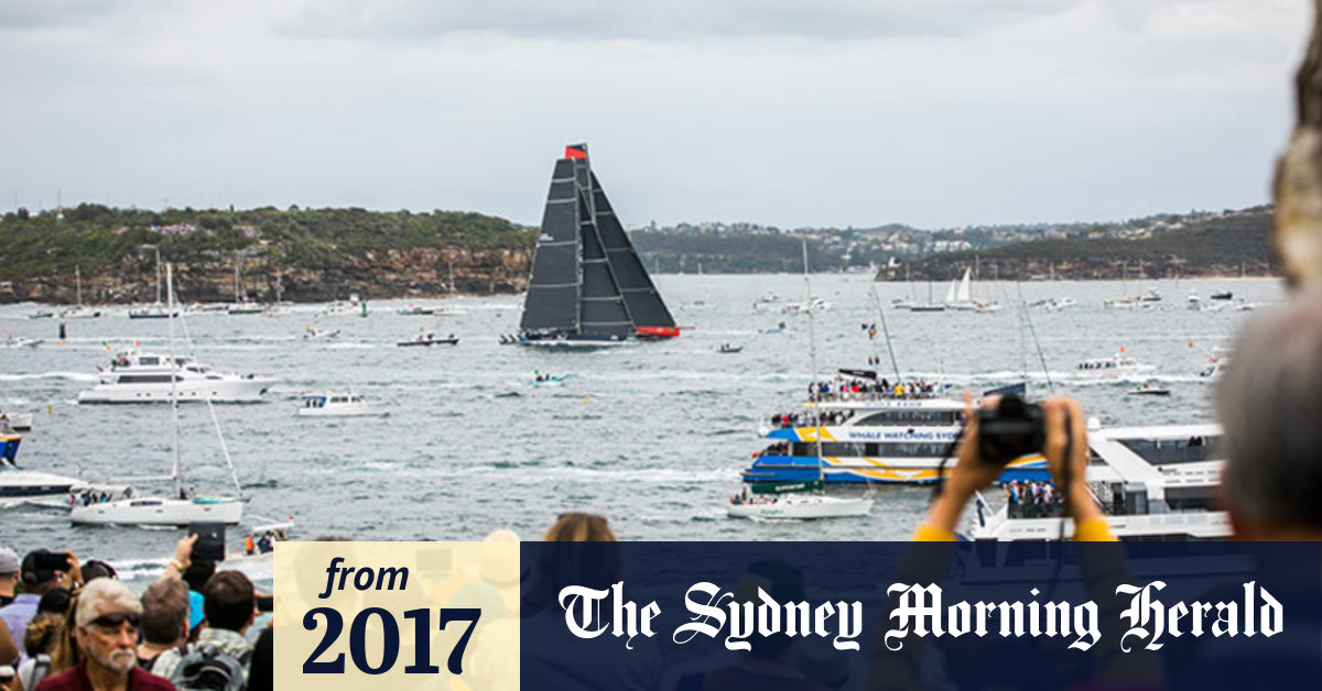 Video Crowds watch Sydney to Hobart kick off